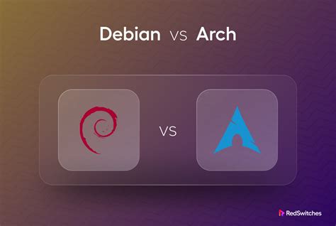 arch & column pub|arch vs debian.